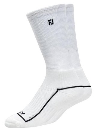 FootJoy ProDry Crew Damen Socken, 1Paar, weiss