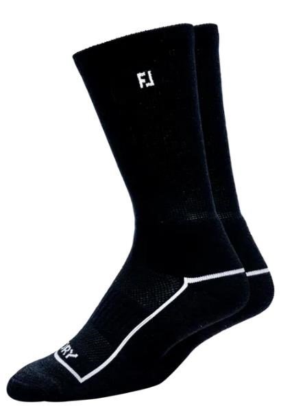 FootJoy ProDry Crew Damen Socken, schwarz