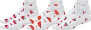 FootJoy ComfortSof Sportlet Fruit Damen Golfsocken, 3Paar