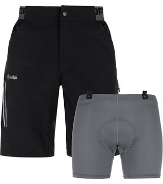 Kilpi Trackeer-M Herren Radshorts, schwarz