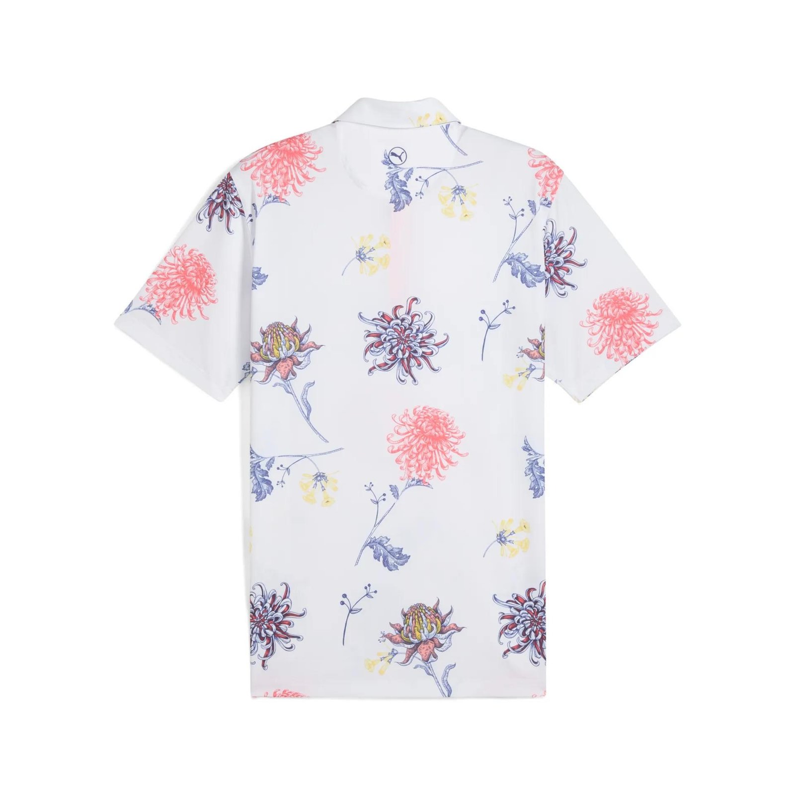 Puma MATTR Dahlia Herren Poloshirt, white glow/peach frost
