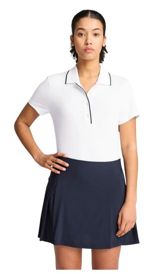 Puma Cloudspun Bridges Damen Poloshirt, weiss