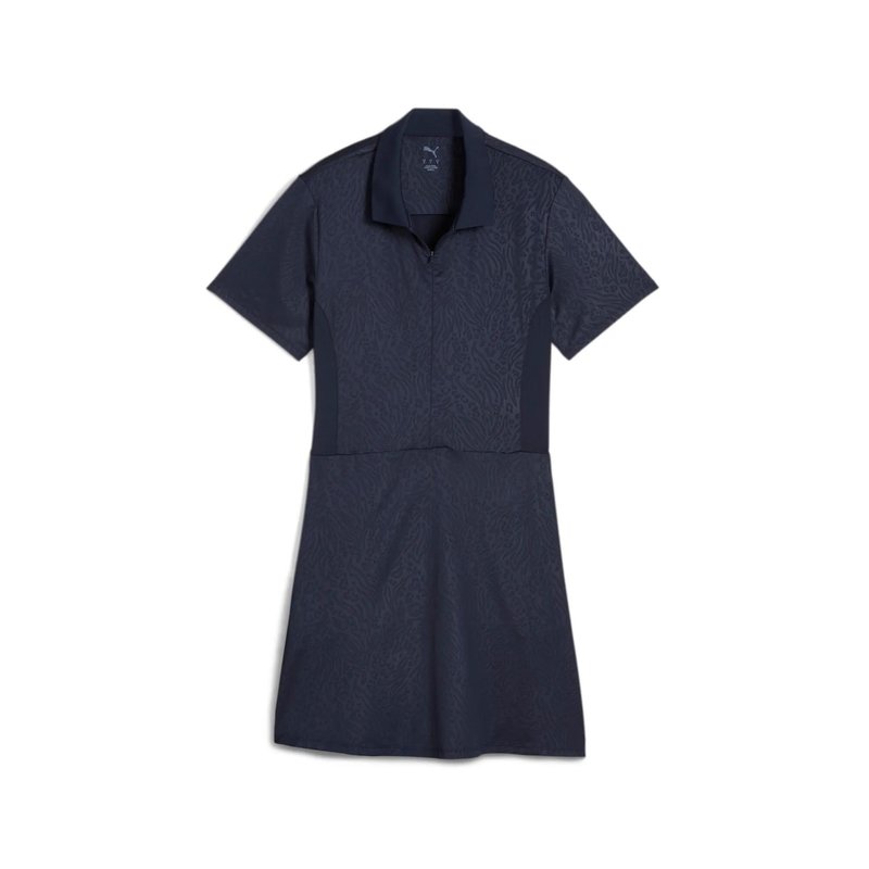Puma Kassidy Animal Deboss Damen Golfkleid, dunkelblau