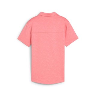 Puma MATTR Lianas Jacquard Damen Poloshirt, peach frost