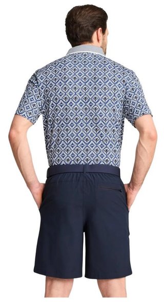 Puma X PTC Tile Herren Poloshirt, weiss/dunkelblau