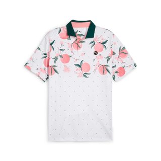 Puma MATTR Freshly Picked Herren Poloshirt, glow/pink fruit