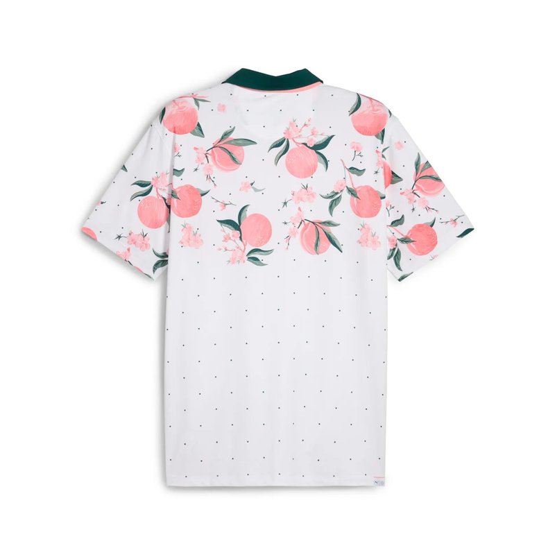 Puma MATTR Freshly Picked Herren Poloshirt, glow/pink fruit
