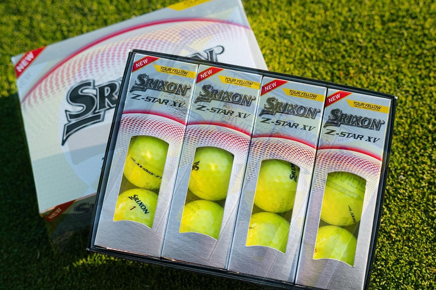 Srixon Z-Star XV Golfbälle, gelb