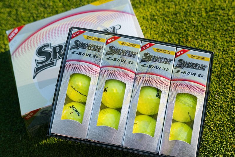 Srixon Z-Star XV Golfbälle, gelb