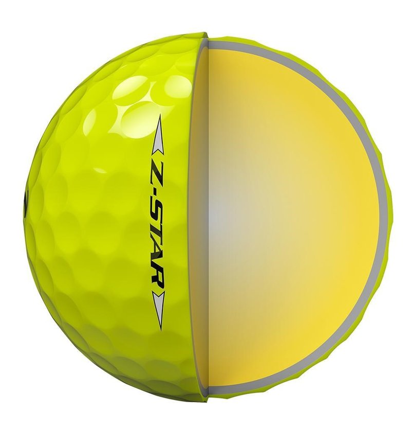 Srixon Z-STAR Golfbälle, gelb