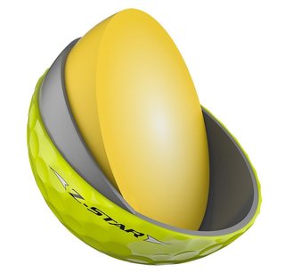 Srixon Z-STAR Golfbälle, gelb