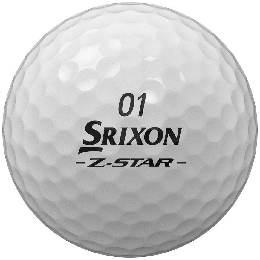 Srixon Z-Star DIVIDE Golfbälle, weiss/gelb