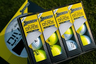 Srixon Z-Star DIVIDE Golfbälle, weiss/gelb