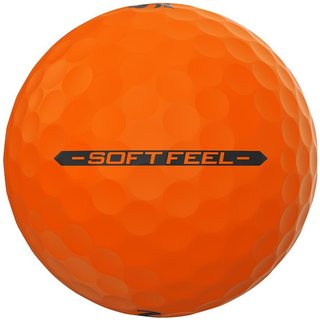 Srixon Soft Feel Brite Golfbälle, orange