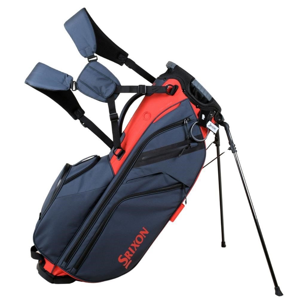 Srixon Premium Standbag, slate/red