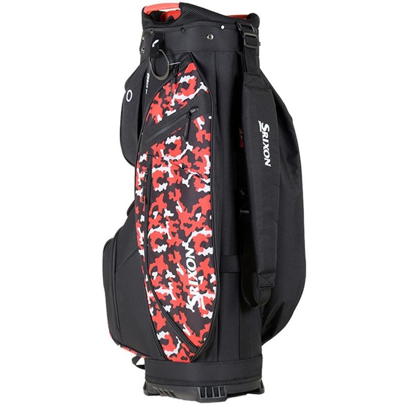 Srixon Premium Cartbag, black/red camo