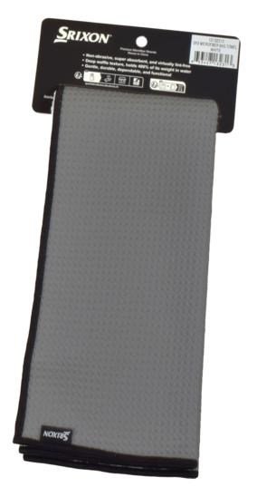 Srixon Tri-Fold MicroFibre Golfhandtuch, grau