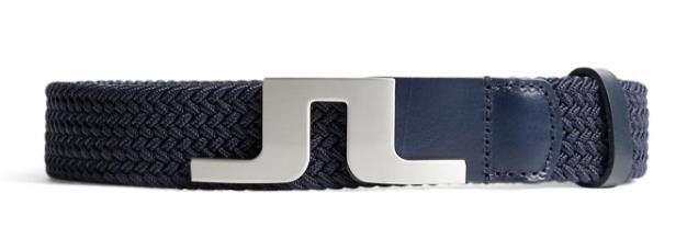 J.Lindeberg Berry Elastic Herren Gürtel, dunkelblau