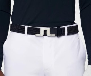 J.Lindeberg Berry Elastic Herren Gürtel, dunkelblau