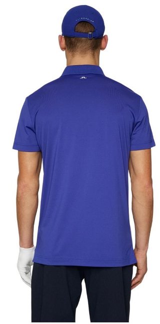 J.Lindeberg Klas Herren Poloshirt, clematis blue