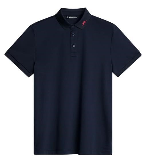 J.Lindeberg KV Print Herren Poloshirt, dunkelblau