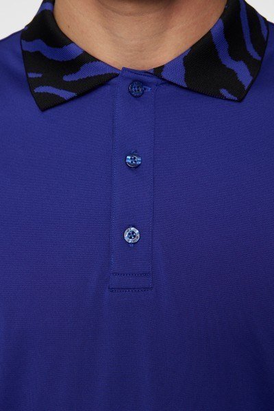 J.Lindeberg Karter Herren Poloshirt, clematis blue