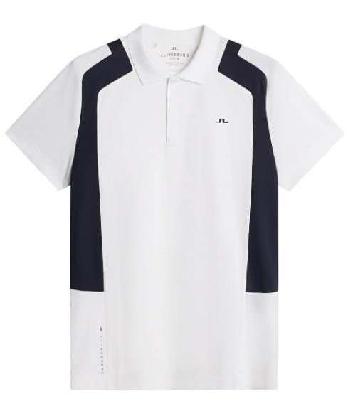 J.Lindeberg Legacy Herren Poloshirt, weiss