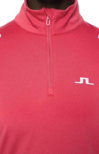 J.Lindeberg Mae Quarter Zip Mid layer Damen Sweatshirt, azalea