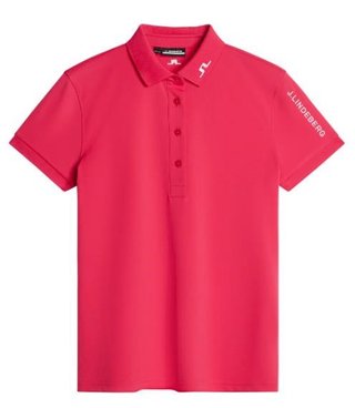 J.Lindeberg Tour Tech Poloshirt, rosa