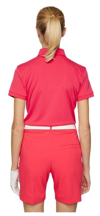 J.Lindeberg Tour Tech Poloshirt, rosa