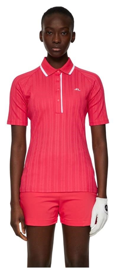 J.Lindeberg Mandy Damen Poloshirt, rosa