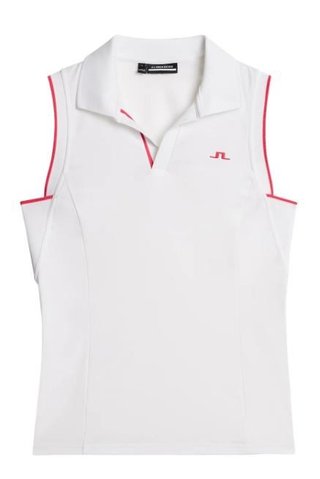 J.Lindeberg Viola Damen Poloshirt, weiss