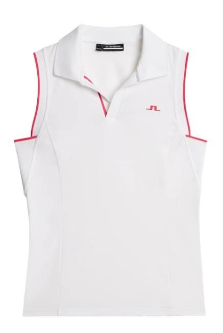 J.Lindeberg Viola Damen Poloshirt, weiss
