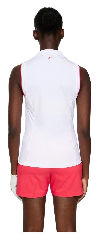 J.Lindeberg Viola Damen Poloshirt, weiss