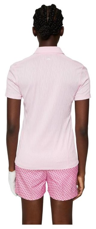 J.Lindeberg Izara Damen Poloshirt, rosa