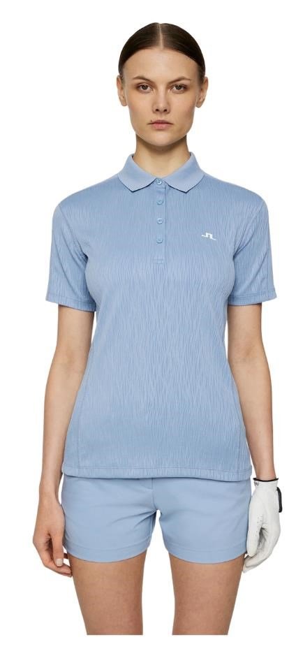 J.Lindeberg Izara Damen Poloshirt, blau