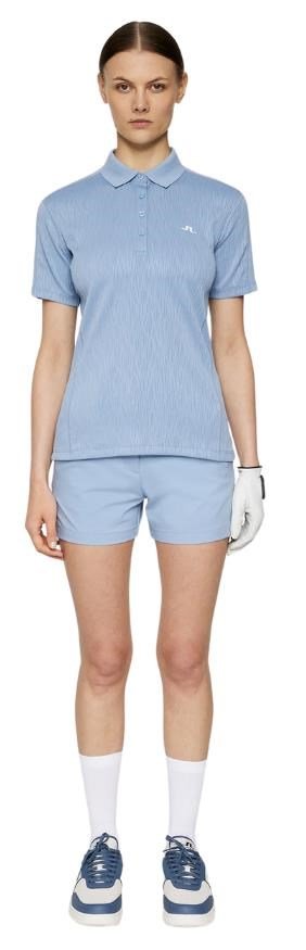 J.Lindeberg Izara Damen Poloshirt, blau