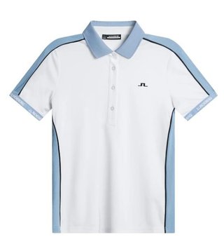 J.Lindeberg Demi Damen Polo, weiss