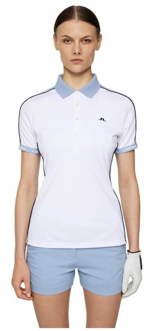 J.Lindeberg Demi Damen Polo, weiss