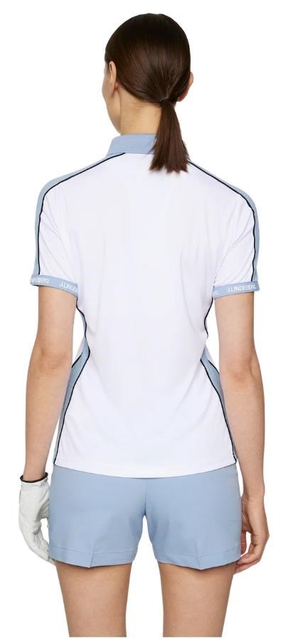 J.Lindeberg Demi Damen Polo, weiss
