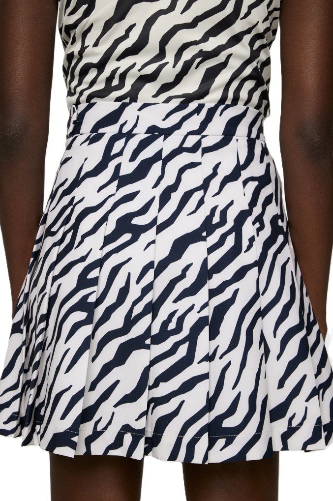J.Lindeberg Adina Print Golfrock, tour tiger moonbeam