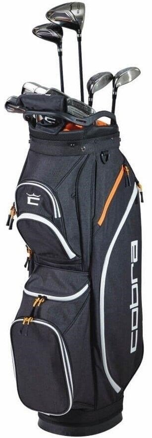 Cobra Fly-XL 2 Black Gold Herren Golfset, Graphit, +Cart Bag