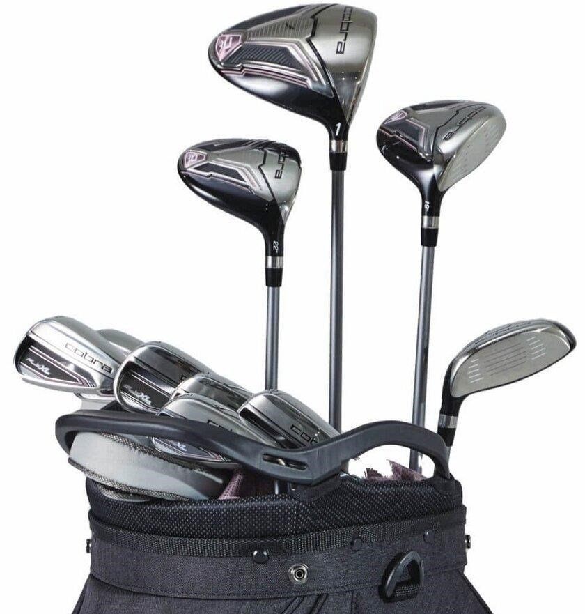 Cobra Fly XL Black Pink Damen Golfset