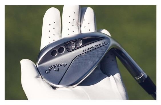 DEMO Callaway Jaws Raw Full Toe Chrome Wedge, Stahl