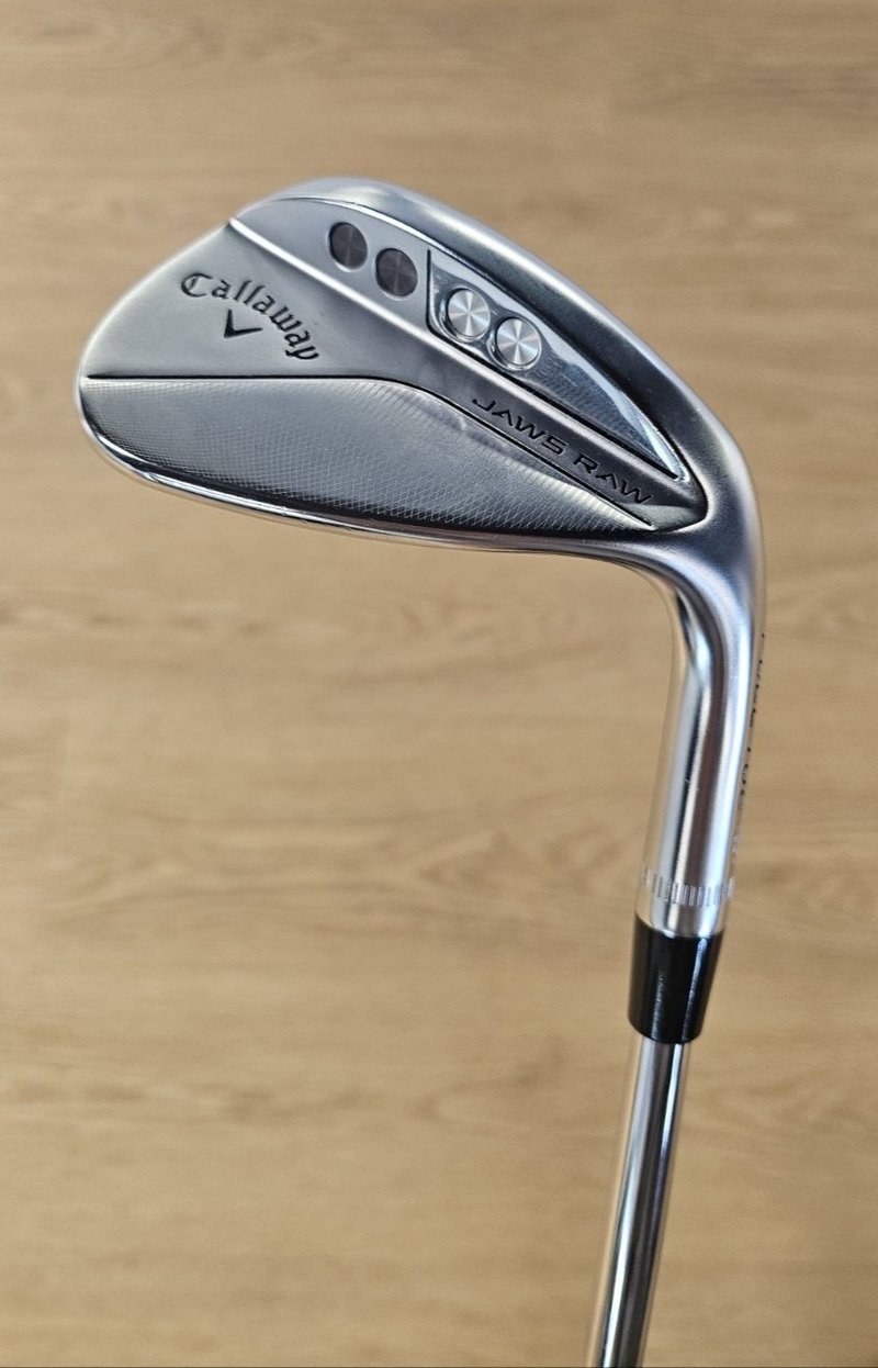 DEMO Callaway Jaws Raw Full Toe Chrome Wedge, Stahl