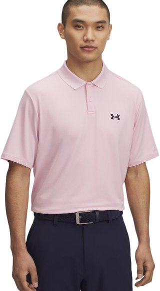Under Armour Performance 3.0 Herren Poloshirt, rosa