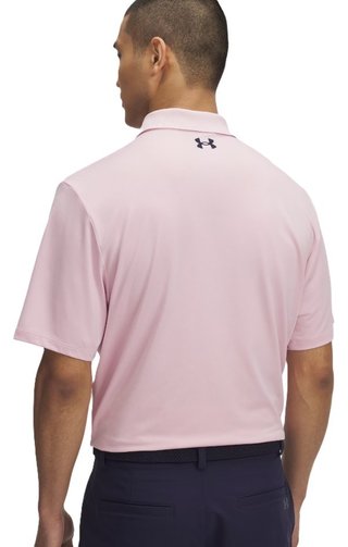 Under Armour Performance 3.0 Herren Poloshirt, rosa
