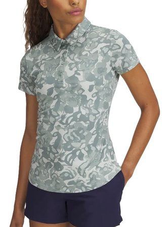 Under Armour Playoff 3.0 Printed Damen Poloshirt, silica green