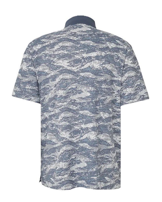 Under Armour Drive Chill Printed Herren Poloshirt, grau