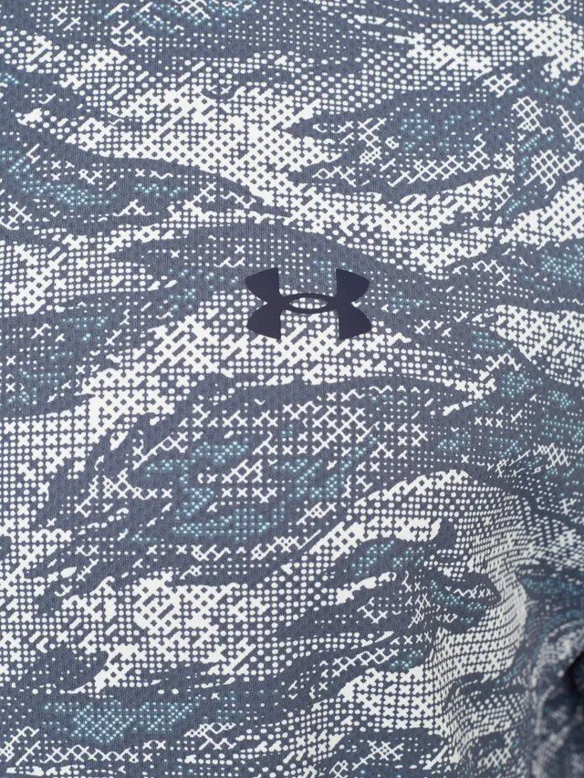 Under Armour Drive Chill Printed Herren Poloshirt, grau